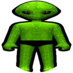 Defeated Slime Alien!