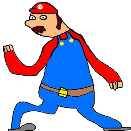 Mario nextbot Roblox decal