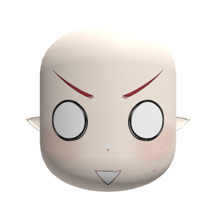 Shimokura Megu Shocked Face w/ Elf Ears Roblox item