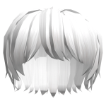 🍀Anime Messy Boy Hair (White)