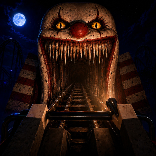 The SCARIEST Rollercoaster 💀 Roblox game