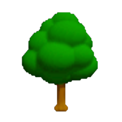 Mario 64 Tree Roblox decal