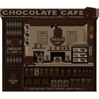 Chocolate Cafe Stand Roblox item