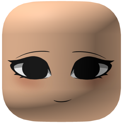 Cutie Chibi Smile Blush Face Roblox item