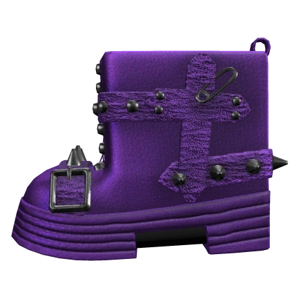 Purple Boots 3.0 - Left Shoe Accessory | Roblox Item - Rolimon's