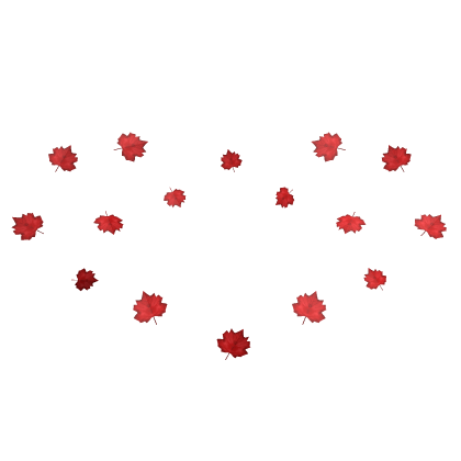 Fall Leaves Confetti Aura