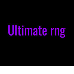 ultamate rng[in dev]