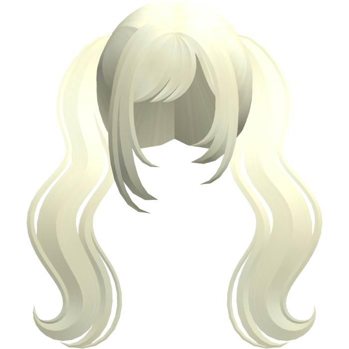 blonde long wavy moe dolly pigtails