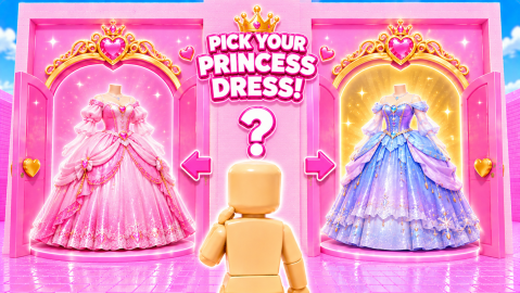 Would You Rather: Princess Contest Outfit Tower👑