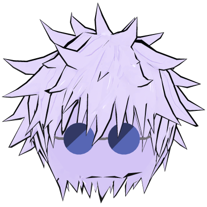 Gojo Hair Roblox item