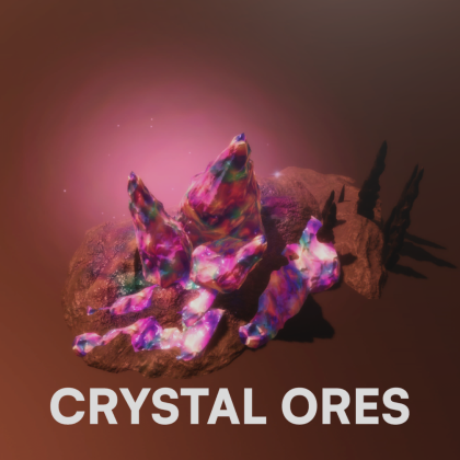 Gems Crystal Ores