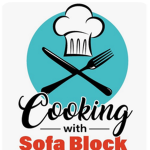 Cooking with sofa block