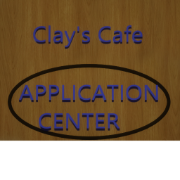 Clay's cafe||Application Center