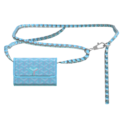 SkyBlue Designer Waist Bag Roblox item