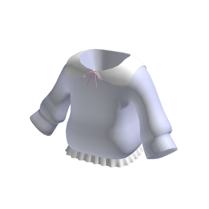 (blue) back to school - collar sweater 3.0 thumbnail