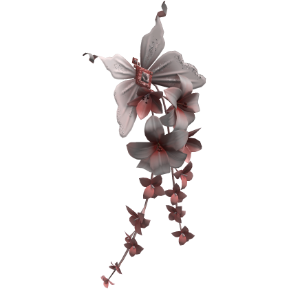 Hair Flower Lily Pink