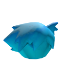 Blue Aquatic Waves Hair Blue