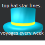 Top hat star lines