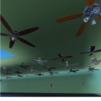 VF&M 2017 Ceiling fan display