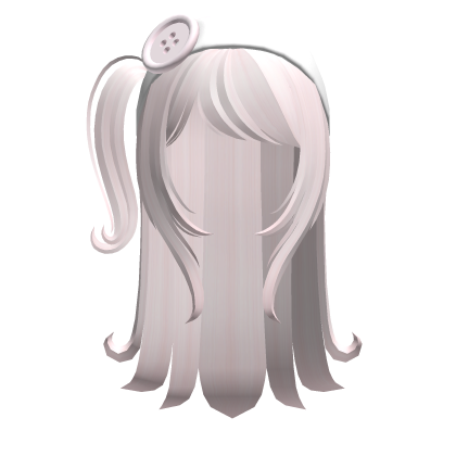🍀Swirly Hair w Headband(Pink&White) Roblox item