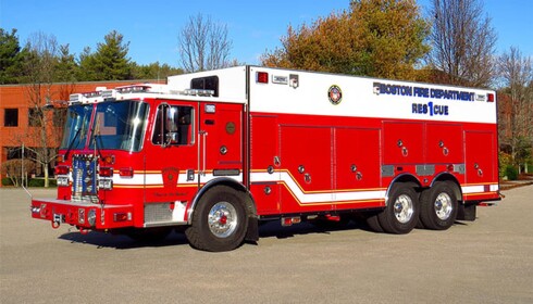 LOTS OF FIRE TRUCKS