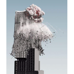 Destroying simulator
