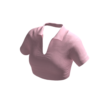 Preppy Pink Polo thumbnail