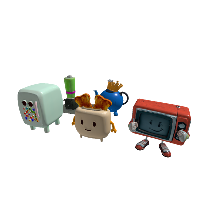 Brainrot Appliance Mascots – 5 Chunky Character
