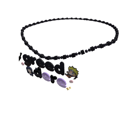 greed and dere necklace 1.0 Roblox item