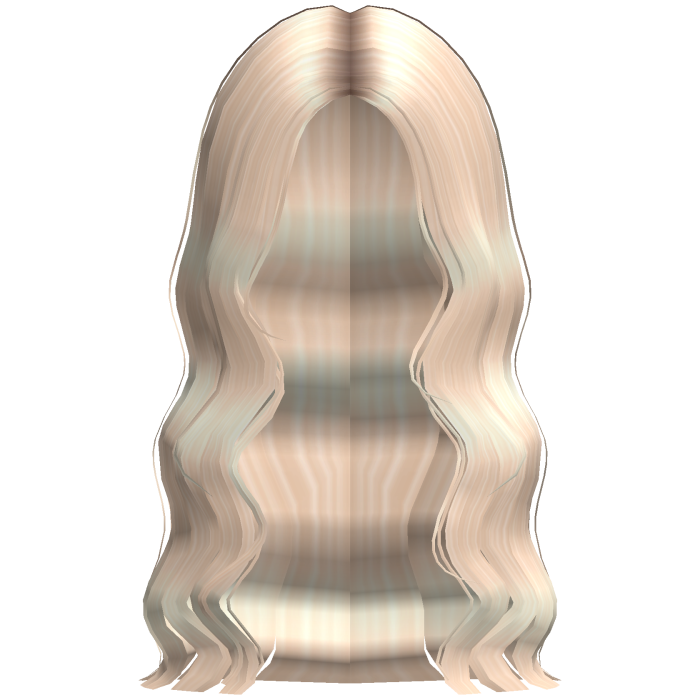 Platinum Blonde Baddie Long Wavy Hair