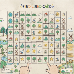Fine Lined Card