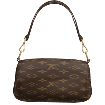 LV Designer Luxury Purse Brown 3.0