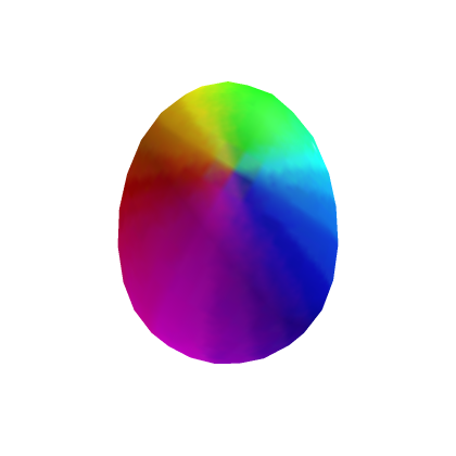Rainbow egg.