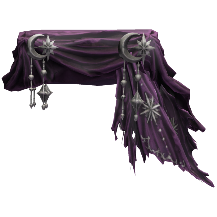 Purple Moon Waist Scarf