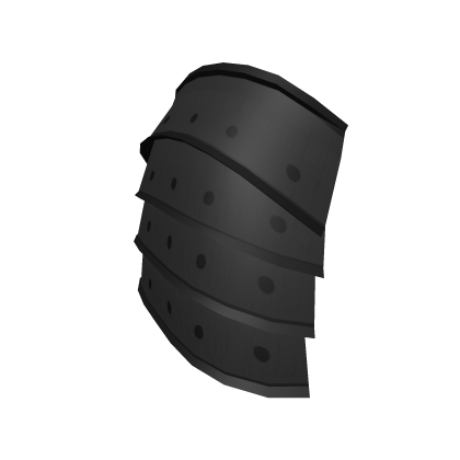 Right Grey Samurai Armor thumbnail