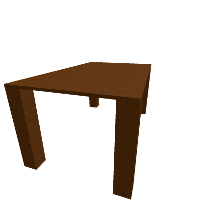 Roblox-Size Wooden Table