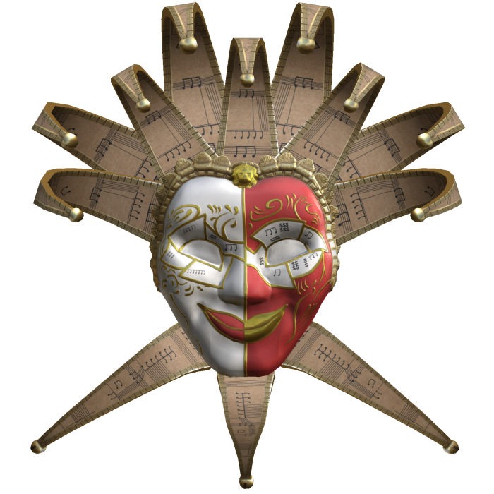 Venetian Jester Mask