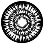 The jagged circle