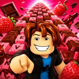 Crazy Keyboard Tower | Strawberry & Chocolate 🍫🍓 icon