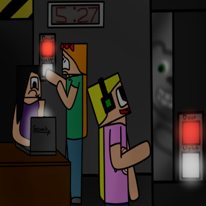 five nights at freddys minecraft Roblox decal