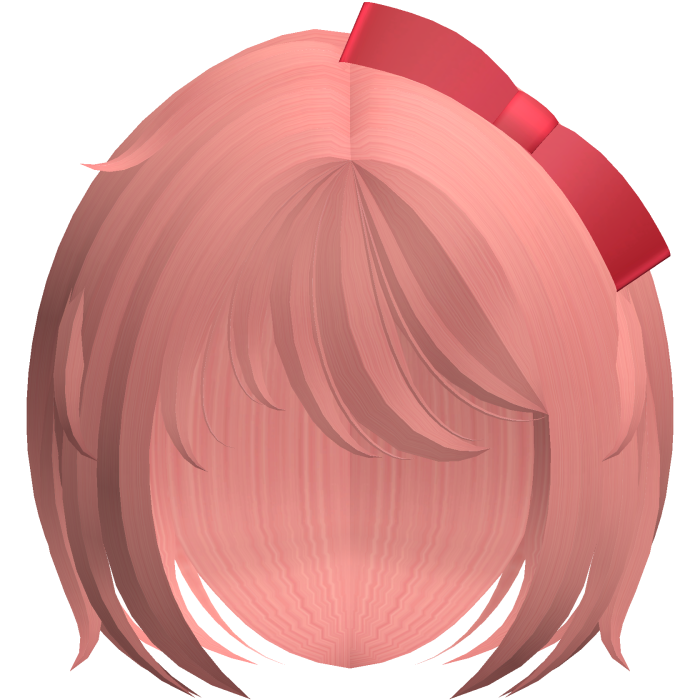 Sayori peach bob kawaii cosplay doki