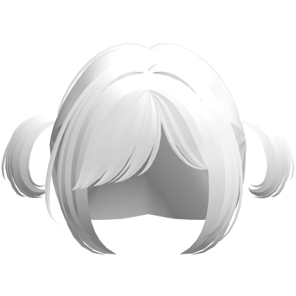 white silly cutie baby mini pigtails