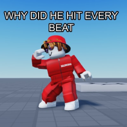 [🎉FREE UGC EMOTE] WHY DID HE HIT EVERY BEAT!