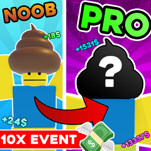 💩POO TOWER TYCOON 💩 official Roblox game thumbnail