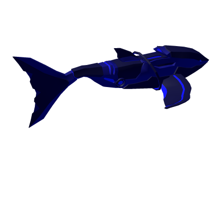 dark blue shark turret