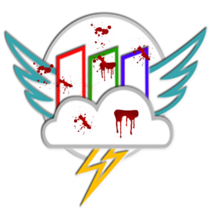 Bloody Rainbow Factory Logo. Roblox decal
