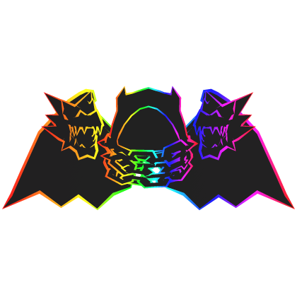 Rainbow Hood Chain Dragon Wings Combo Roblox item