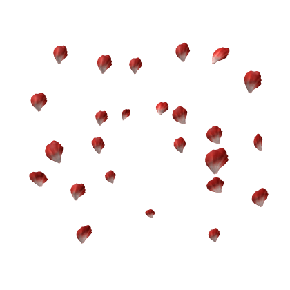  Falling Red Flower Petals