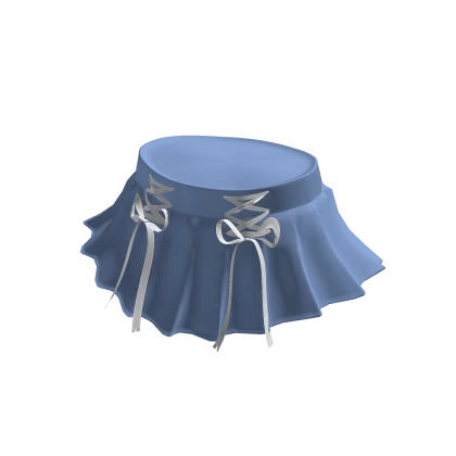 Velvet skirt w/ belt roblox discount