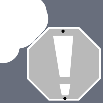 tricky stop sign Roblox decal